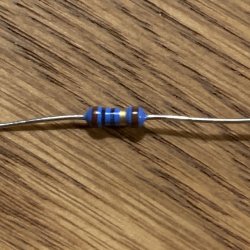 Metal - Film modstand 10 Ohm - 0.6W - 1% (5 stk.)