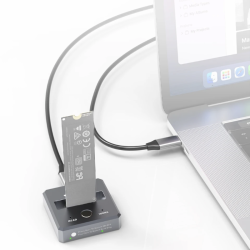 M.2 NVMe lser / Dockingstation - (inkl. Usb-A / Usb-C kabel)