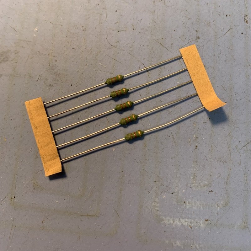 Metal - Film modstand 8.2K Ohm - 1W - ±5% (5 stk.) - Produkter under ...
