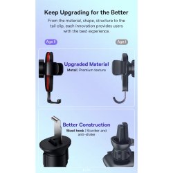 Baseus, Telefon bilholder, Luft udtag version