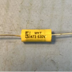 Axial kondensator 0,047UF-630V  (1 stk.)