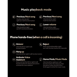 Lenovo EA305 - Bluetooth earphones - Hvid