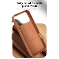 Lder cover - iPhone 17 i Sort
