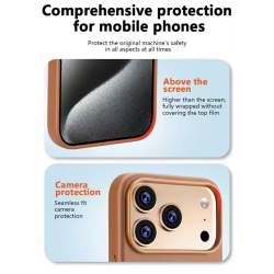 Lder cover - iPhone 17 i Sort