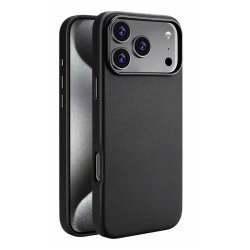 LuxCow MagSafe Case - iPhone 13/14 i Sort