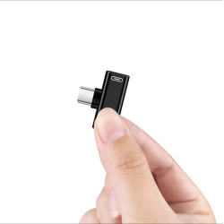 USB-C han til 2xUSB-C hun, splitter