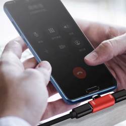 USB-C han til 2xUSB-C hun, splitter