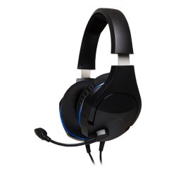 HyperX Cloud Stinger Core, officielt PS4-licenseret headset, sort/bl