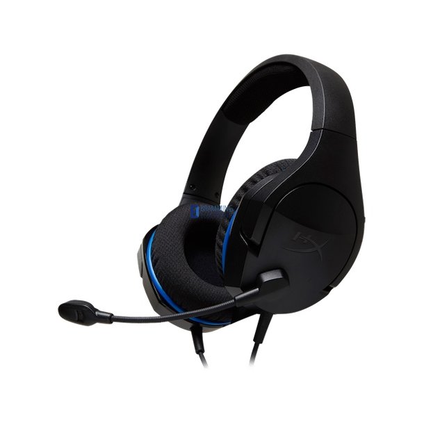 HyperX Cloud Stinger Core, officielt PS4-licenseret headset, sort/bl