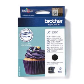 Brother LC123BK Sort
