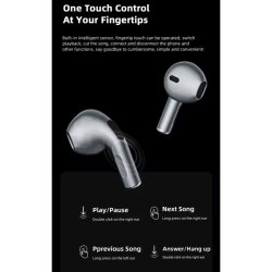 Lenovo LP2 Pro TWS Bluetooth 5.4 Earbuds Sort &ndash; Tr�dl�se In-Ear H�retelefoner