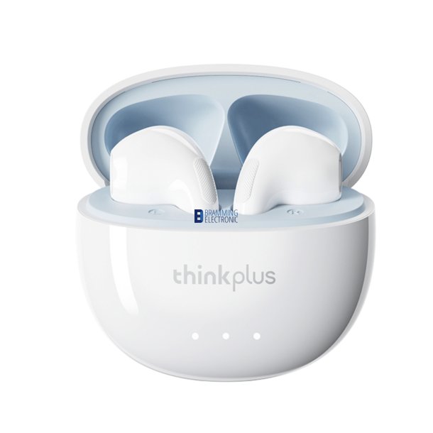 Lenovo LP2 Pro TWS Bluetooth 5.4 Earbuds Hvid &ndash; Tr�dl�se In-Ear H�retelefoner