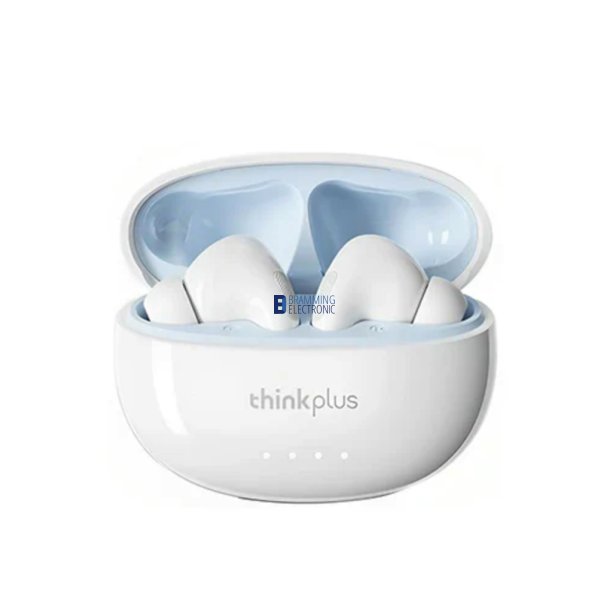 Lenovo LP5 Pro TWS Bluetooth 5.4 Earbuds Hvid &ndash; Tr�dl�se HiFi In-Ear H�retelefoner med ANC