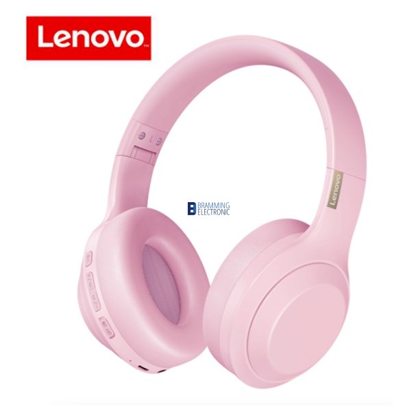 Lenovo Thinkplus TH10 - Bluetooth headphone - Pink