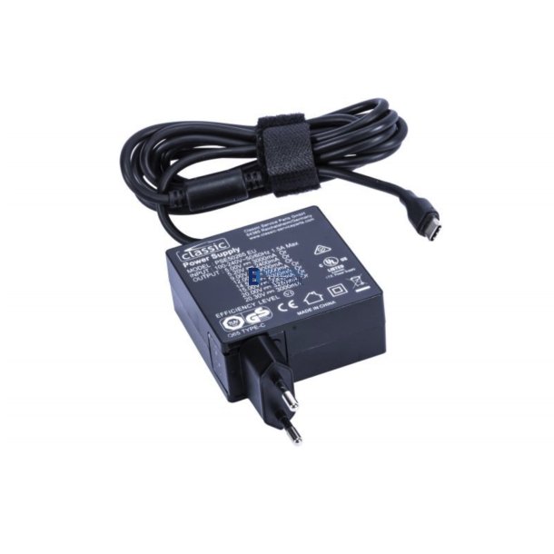 65W USB-C Netdel med Kabel | USB-PD Str�mforsyning | PSE50265 EU