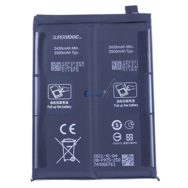 OnePlus 11, Batteri (Original) BLP975