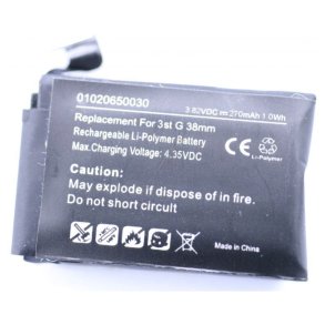 Apple Watch 3 38mm, Batteri (Kompatibel)