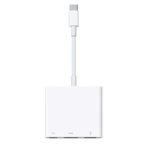 Apple USB-C Videoadapter 4K HDMI, USB & USB-C Str�m &ndash; Original Hvid