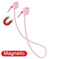 Magnetisk Silikone Strap til EarPods i Pink