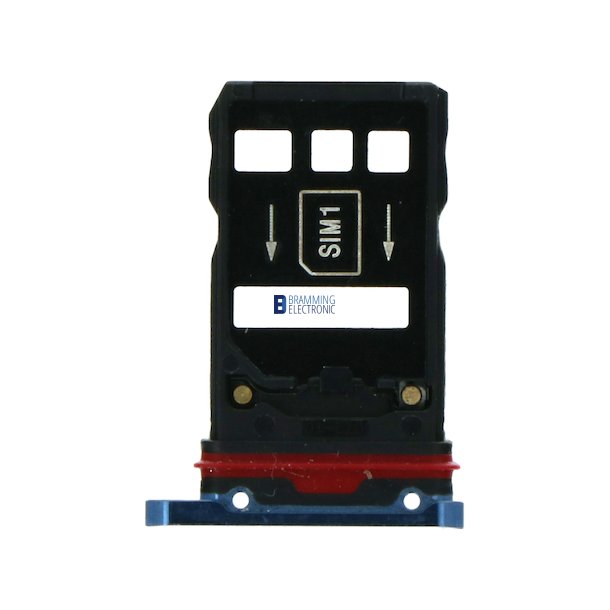Huawei Mate 20 Pro Simkort bakke i Bl (Dual sim)