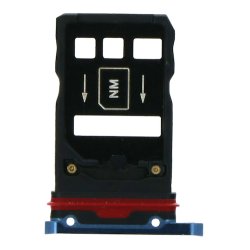 Huawei Mate 20 Pro Simkort bakke i Bl (Dual sim)