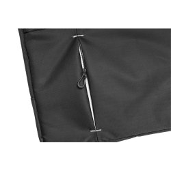 Laptop sleeve, for laptops up to 15,6", polyester, sort