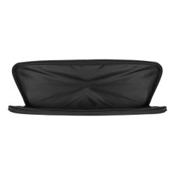 Laptop sleeve, for laptops up to 15,6", polyester, sort