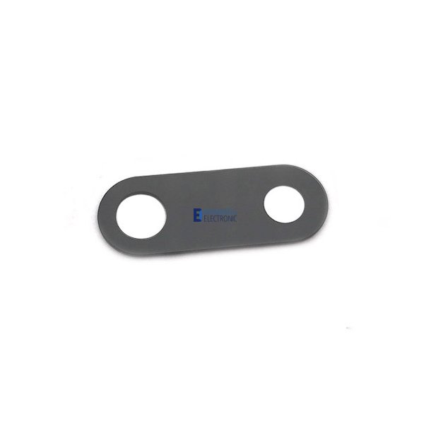 Nokia 6 Bagkamera glas i Sort