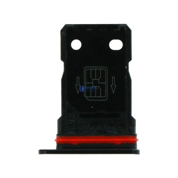 OnePlus 8, Simkort bakke i Sort (Dual sim)