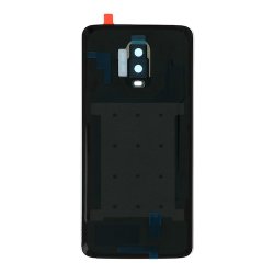 OnePlus 6T, Bagglas i Sort (Mirror black)