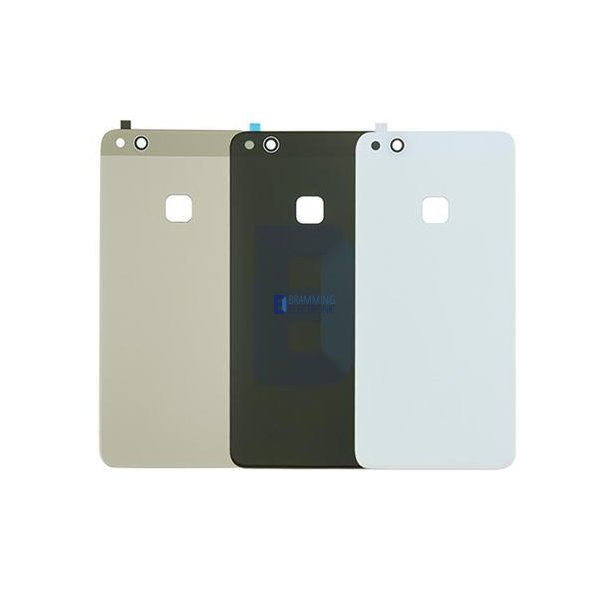 Huawei P10 Lite Bagglas i Hvid.