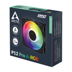 ARCTIC P12 Pro A-RGB, Fan 1-pack Sort 120 mm