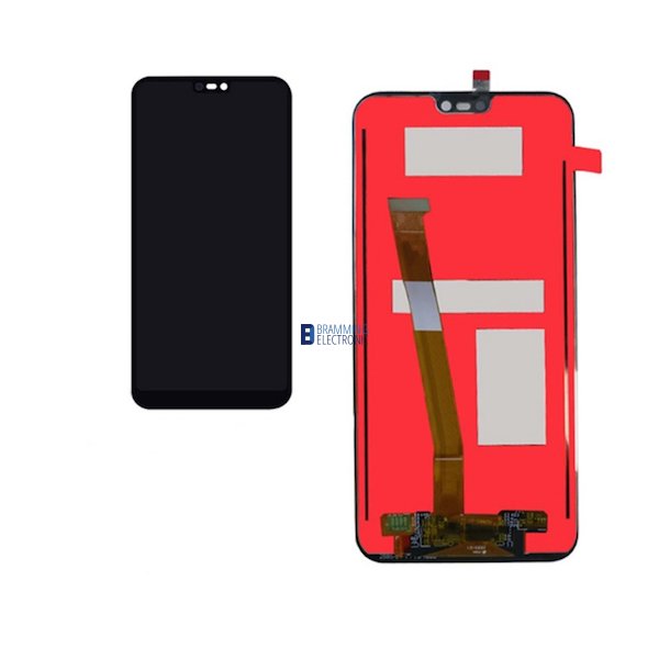 Huawei P20 Lite skrm uden ramme i Sort