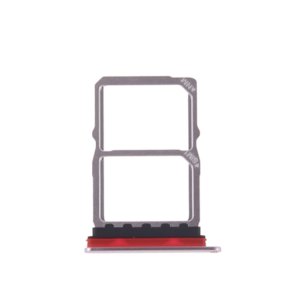 Huawei P30 Simkort bakke i Perlehvid/Slv