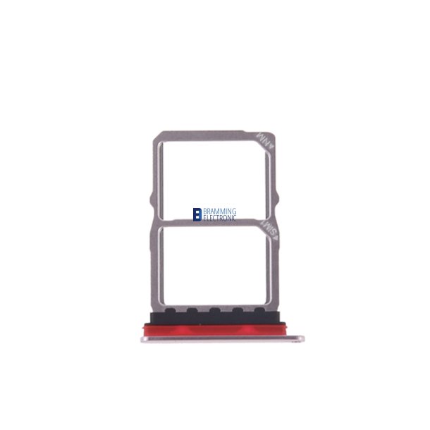 Huawei P30 Simkort bakke i Perlehvid/Slv