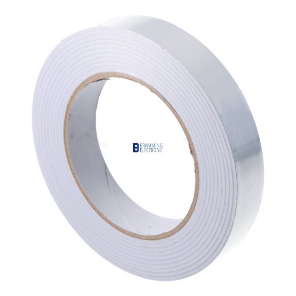 Aluminium tape p� rulle - (Bruges til at blokere varme) 20mm