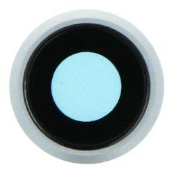 iPhone 8 / SE 2020 / SE 2022 Bagkamera glas med ramme i Slv