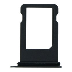 iPhone 8 / SE 2020 / SE 2022, Simkort bakke i Sort