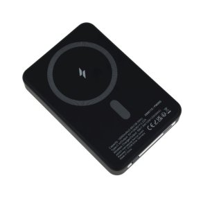 Power bank 10000 mAh, USB-C 20W, Tr�dl�s ladning 15W, Sort (MAGSAFE)