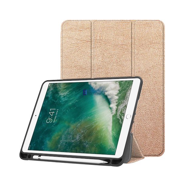 iPad Mini 4 / Mini 5 Flip ldercover i Rosenguld