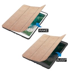 iPad Air 4 / Air 5 / Air 11, Flip ldercover i Rosenguld