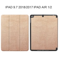 iPad Air / Air 2 / iPad 5 / iPad 6 Flip ldercover i Rosenguld
