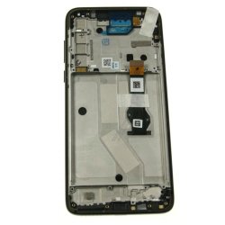 Motorola Moto G8 Power Sk�rm med Ramme Original &ndash; LCD + Touch Sort 5D68C16142