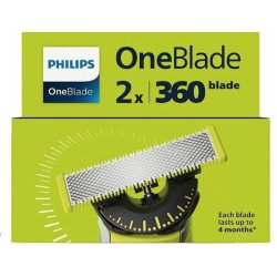 Philips OneBlade 360, barberblade (2 stk. pakke)