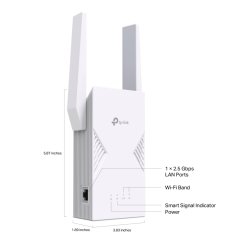 TP-Link RE235BE WiFi 7 R�kkeviddeforl�nger BE3600 &ndash; 2.5GbE, EasyMesh & WPA3