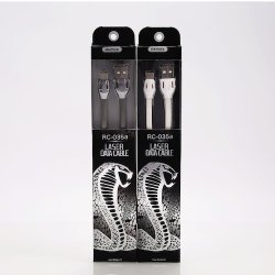 REMAX Laser USB C-type lade/data kabel i Hvid