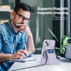 iPhone 15 Pro, Dual-card Cover (Magsafe) Sort