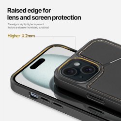 iPhone 15 Pro, Dual-card Cover (Magsafe) Sort