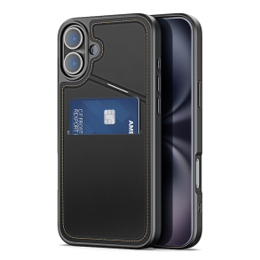 iPhone 16, Dual-card Cover (Magsafe) Sort
