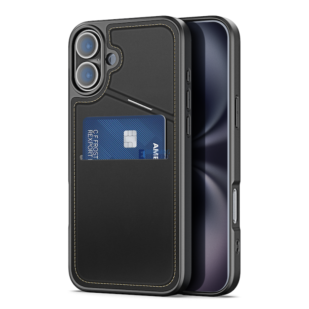 iPhone 16, Dual-card Cover (Magsafe) Sort